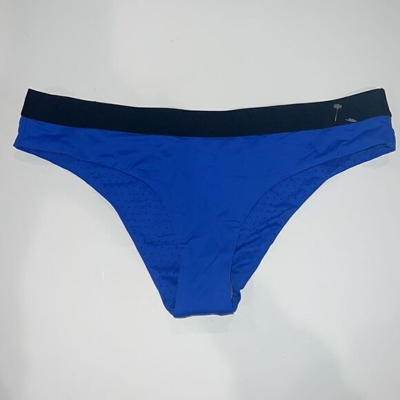 NWOT Ripcurl Classic Surf Full Coverage Bikini Bottom XL Reversible Blue - Picture 3 of 16